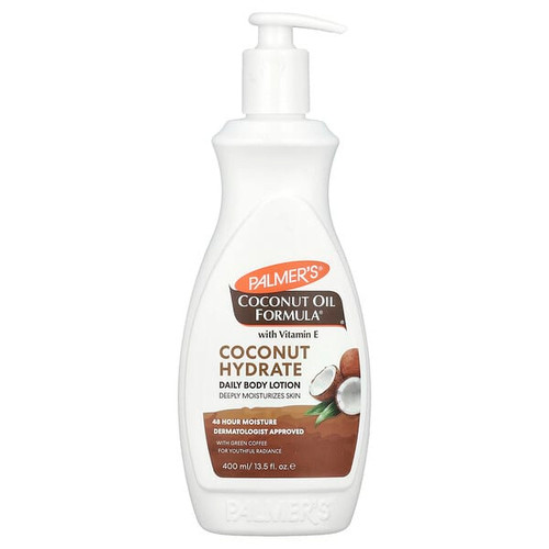 <img alt="Palmers, Coconut Hydrate, Daily Body Lotion, 13.5 fl oz (400 ml)" title="Palmers, Coconut Hydrate, Daily Body Lotion, 13.5 fl oz (400 ml),010181032653"