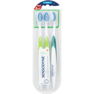 3 PACK OF Sensodyne Toothbrush Sensitive Teeth Daily Care Soft 3 pack