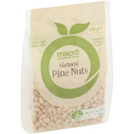 3 PACK OF Macro Natural Pine Nuts 150g