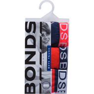 3 PACK OF Bonds Boys Underwear Cotton Trunk 12-14 & 14-16 3 pack