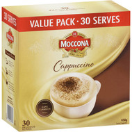 3 PACK OF Moccona Cappucinno Coffee Sachets 30 pack