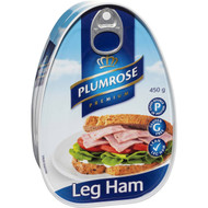 3 PACK OF Plumrose Ham Leg 450g