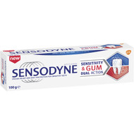 3 PACK OF Sensodyne Dual Action Toothpaste 100g