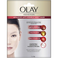 3 PACK OF Olay Magnemasks Anti Aging Sheet Mask