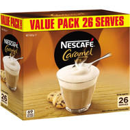 3 PACK OF Nescafe Coffee Sachets Caramel Latte 26pk