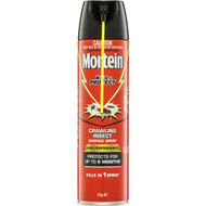 3 PACK OF Mortein Easy Reach Surface Spray Crawling Insect Killer 350g