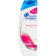 3 PACK OF Head & Shoulders Smooth & Silky Scalp Care Anti Dandruff Shampoo 400ml