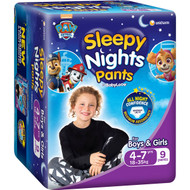 3 PACK OF Babylove Sleepy Nights Overnight Pants 18-35kg 9 pack