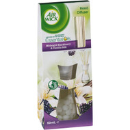 3 PACK OF Air Wick Reed Diffuser Decorative Blackberry & Vanilla Silk 50ml