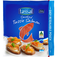 3 PACK OF Tassal Smoked Salmon 250g