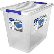 3 PACK OF Sistema Storage With Lid 40l