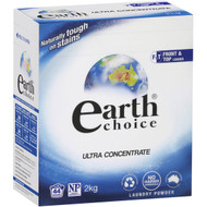3 PACK OF Earth Choice Front Loader Laundry Powder 2kg