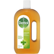 3 PACK OF Dettol Antibacterial Disinfectant Liquid Solution 750ml