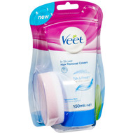 3 PACK OF Veet In Shower Hair Removal Cream Sensitive 150g