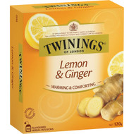 3 PACK OF Twinings Tea Bags Lemon & Ginger 80 pack