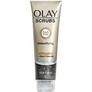 3 PACK OF Olay Scrubs Detoxifying Vitamin C & Black Charcoal 125ml