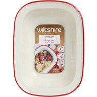 3 PACK OF Wiltshire Bakeware Enamel Bake Pie Dish 26cm
