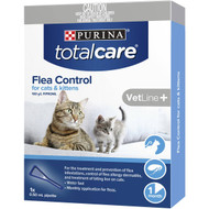 3 PACK OF Total Care Flea Control For Cats