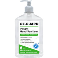 3 PACK OF Ozguard Hand Sanitiser 750ml