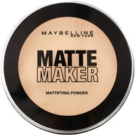 3 PACK OF Maybelline Matte Maker Pressed Powder - 10 Classic Ivory 16g