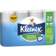 3 PACK OF Kleenex Toilet Tissue Double Length 12 pack