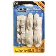 3 PACK OF Jack Hammer Removable Hooks Utility & Utensil Hooks 8 pack