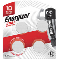 3 PACK OF Energizer Lithium 2025 Battery 4 pack