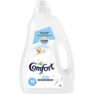 3 PACK OF Comfort Fabric Softener Conditioner Pure White Sensitive 2l