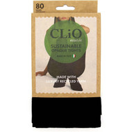 3 PACK OF Clio Eco Opaque Tights 80d Black S/m