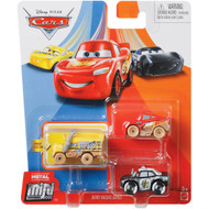 3 PACK OF Cars Derby Racers Series 3 pack