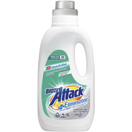 3 PACK OF Biozet Attack Plus Odour Eliminator Liquid 1l