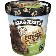 3 PACK OF Ben & Jerry's Choc Fudge Brownie Non-dairy Frozen Dessert 458ml