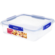3 PACK OF Sistema Klip It Plus Bakery Box Square 3.5l