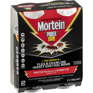 3 PACK OF Mortein Powergard Control Bomb 2ea