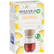 3 PACK OF Air Wick Botanica Fresh Pineapple & Rosemary Diffuser + Refill