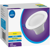 3 PACK OF Olsent Led Downlight 8w 800lm Dimmable Ww With Flex & Plug 90ml