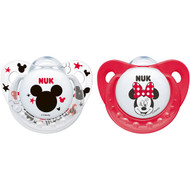 3 PACK OF Nuk Mickey Soother 6-18m 2 pack