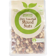 3 PACK OF Macro Roasted Nuts Mix 500g