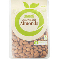3 PACK OF Macro Almond Kernels 500g