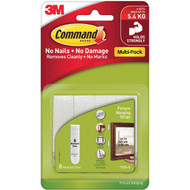 3 PACK OF 3m Command Picture Hanging Strips Medium Value Pack 8 pairs