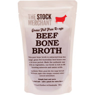 3 PACK OF The Stock Merchant Beef Bone Broth  500g