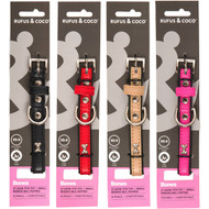 3 PACK OF Rufus & Coco Accessory Bones Collar Extra Small