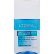 3 PACK OF L'oreal Dermo Expert Waterproof Eye Makeup Remover 125ml