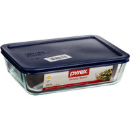 3 PACK OF Pyrex 1.6l Rectangular Storage