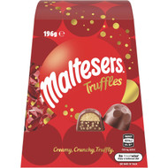 3 PACK OF Maltesers Truffles Gift Box 196g