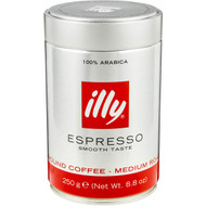 3 PACK OF Illy Ground Coffee Espresso 250g