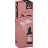 3 PACK OF Essano Rosehip Moisturiser Pure Defence Spf15 75ml