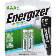 3 PACK OF Energizer Aaa Rechargable Batteries Global 2 pack