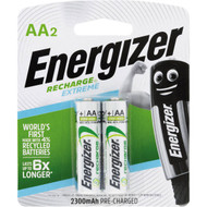 3 PACK OF Energizer Aa Rechargable Batteries 2 pack