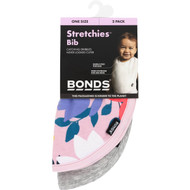 3 PACK OF Bonds Stretchies Bib One Size